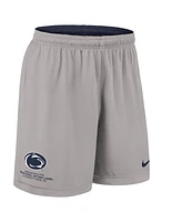 Nike Men's Navy/Gray Penn State Nittany Lions 2025 Sideline Reversible Performance Shorts