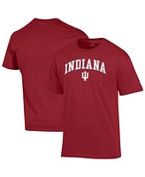 Champion Men's Crimson Indiana Hoosiers Arch Over Logo T-Shirt