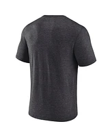 Fanatics Men's Heather Charcoal Colorado Avalanche 2025 Stanley Cup Playoffs Crossbar Tri-Blend T-Shirt