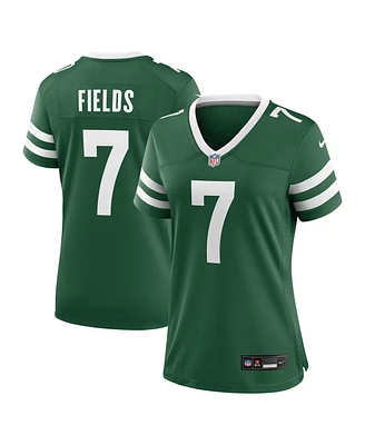 Nike Women's Justin Fields Legacy Green New York Jets Game Jersey