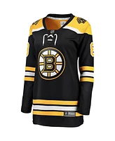 Women's David Pastrnak Black Boston Bruins Home Premier Breakaway Player Jersey