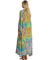 La Moda Clothing Women's Open Front Long Duster Cape