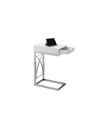 Contemporary End Table with Single Storage Drawer