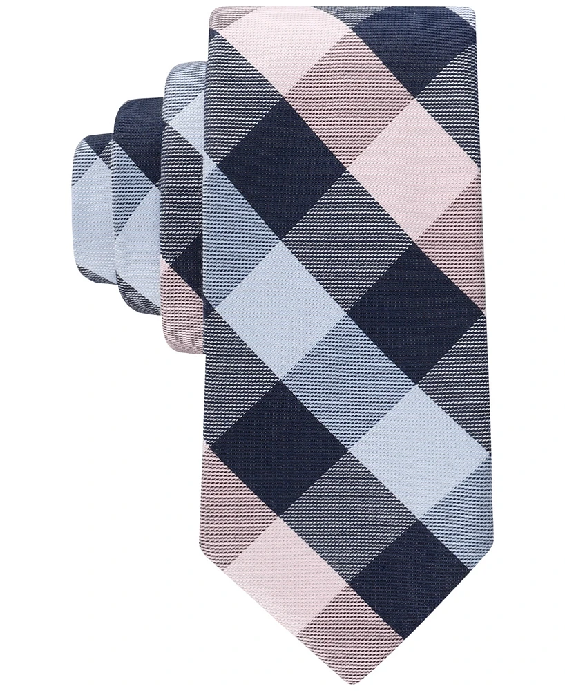 Tommy Hilfiger Men's Manor Buffalo Grid Tie