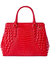 Brahmin Finley Leather Satchel
