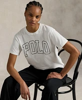 Polo Ralph Lauren Women's Logo Cotton Jersey Crewneck Tee