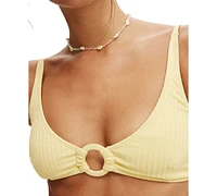 Cotton On Women's Ring-Front Scoop Bikini Top