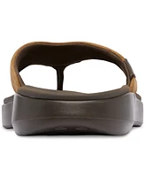 Columbia Men's Boatside Leather Lightweight Flip Flop Sandals