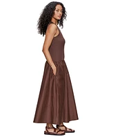 Sanctuary Women's Take Me Away Cotton Midi Dress