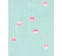Carter's Toddler Girls 2-Pc. Cupcake Loose-Fit Pajamas