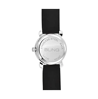 Bling Jewelry Time Teacher 3D Skater Racer Tennis Soccer Basketball Baseball Sports Wrist Watch Silicone Wristband White Dial