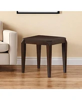 Durable Solid Wood End Table for Any Living Room