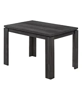 47 Inch Dining Table – Space-Saving Room with Durable Wood Construction
