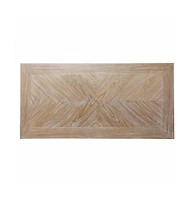 Wood Writing Desk with 3 Drawers – Functional & Elegant Design