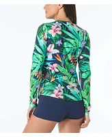 Beach House Sport Women's Side Shirred Rash Guard