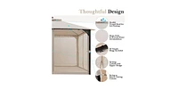 12 x 10 Feet Outdoor Double Top Patio Gazebo with Netting