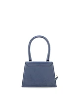 Pre-Owned Jacquemus Le Chiquito Noeud Bag Suede