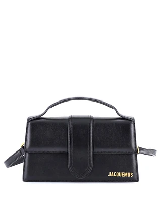Pre-Owned Jacquemus Le Grand Bambino Flap Bag Leather