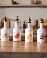 Brightland Artist Infused Olive Oil Set, 4 Pieces