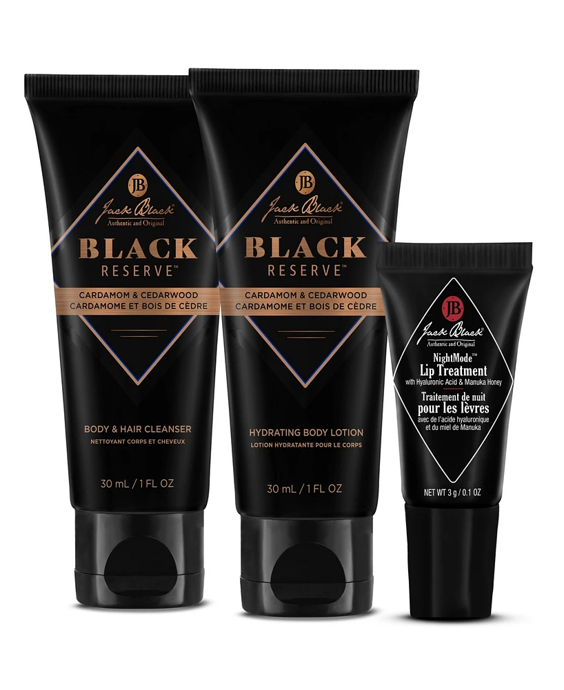 Free 3-Pc. Skincare Gift with any $50 Jack Black purchase!