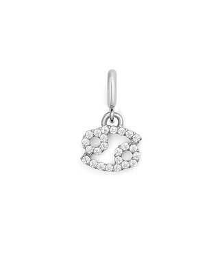 Daniel Wellington Women's Silver Tone Stainless-Steel Watch Charm