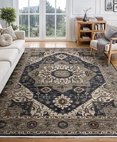 Oriental Weavers Eliana ELI07 5'3"x7'6" Area Rug
