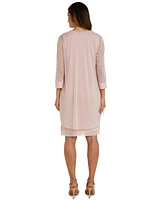 R & M Richards Petite Flyaway Jacket Dress