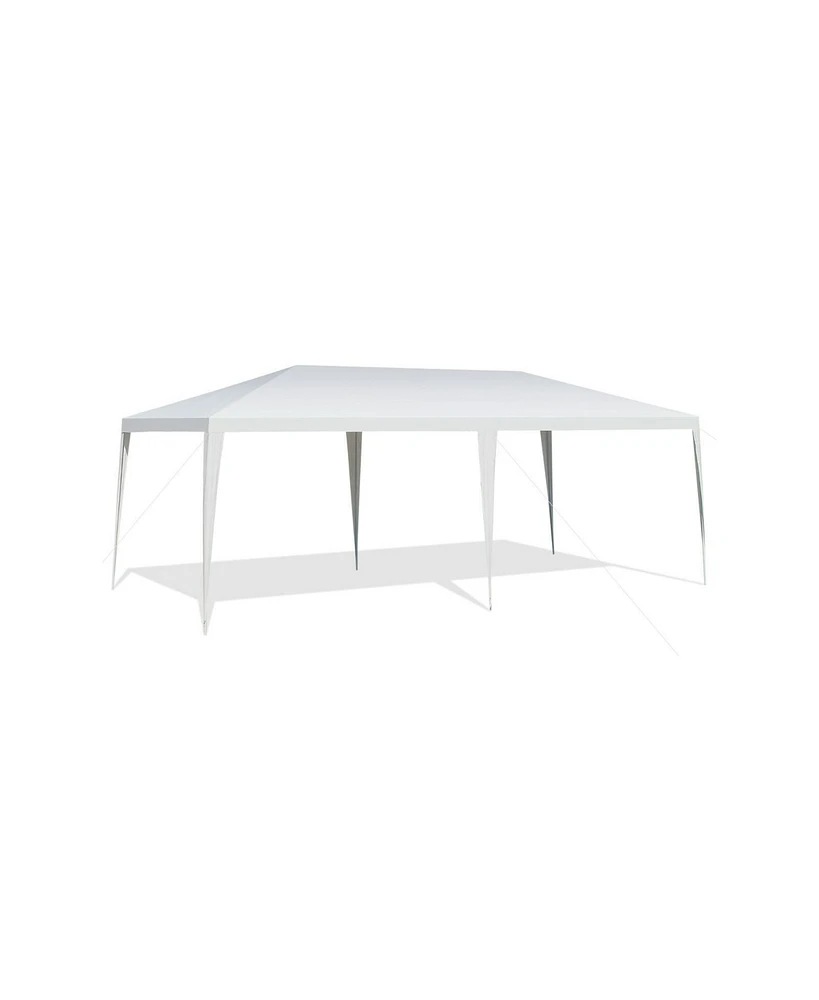 10 x 20 Feet Waterproof Canopy Tent with Tent Peg and Wind Rope