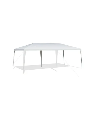 10 x 20 Feet Waterproof Canopy Tent with Tent Peg and Wind Rope