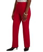 Kasper High-Rise Pull-On Rivet Pants, Regular & Plus