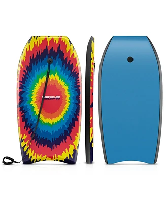 41 Inches Lightweight Body Board Boogie Board with Eps Core Xpe Deck Hdpe Bottom Multicolor3-l