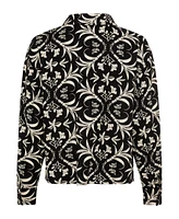 Olsen Women's Ornamental Print Jacket