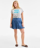 On 34th Women's Raglan-Seam Dolce Far Niente Graphic T-Shirt, Exclusively at Macy's
