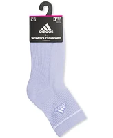 adidas Women's 3-Pk. Cushioned Sport 2.0 High Quarter Socks 5159153A