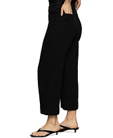 Sanctuary Women's Soft Marine Cotton Cropped Pants