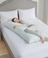 Sleep Philosophy Rayon from Bamboo Shredded Memory Foam Body Pillow