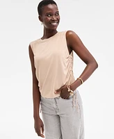 On 34th Women's Side-Cinched Muscle Tank, Created for Macy's