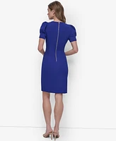 Dkny Women's Puff-Sleeve Sheath Dress