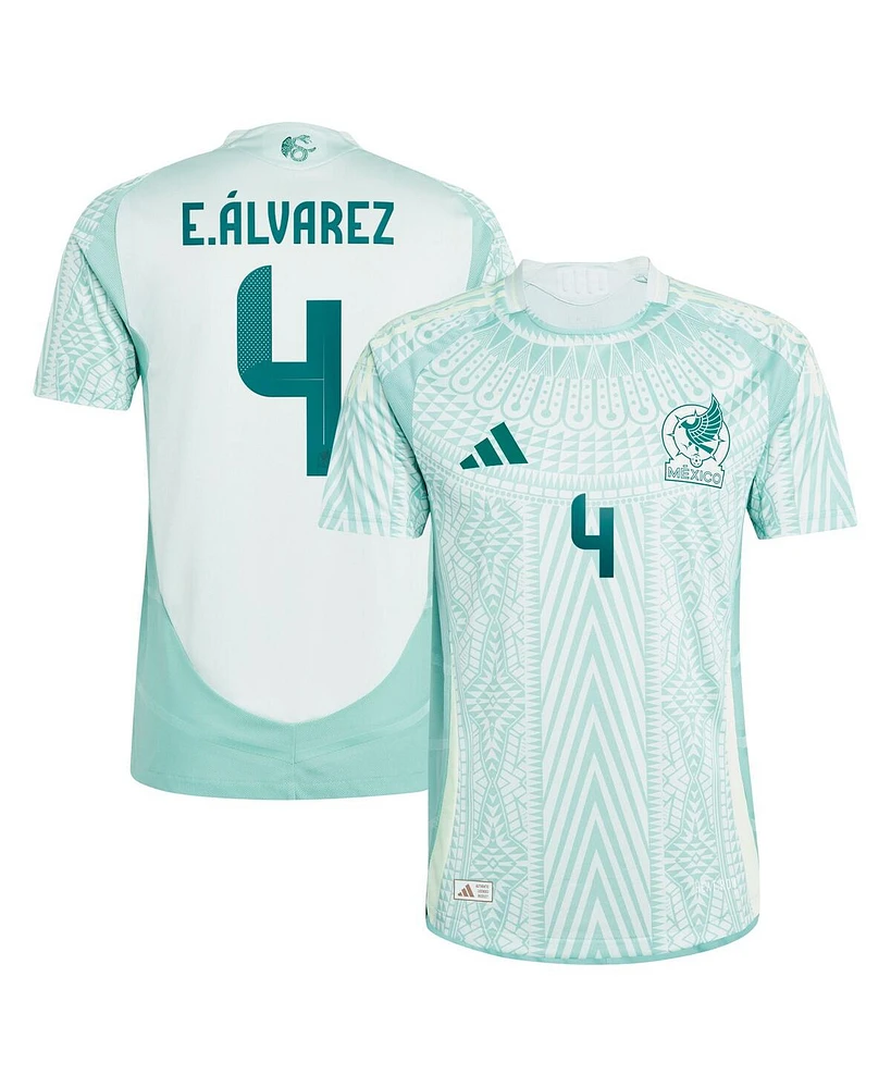 Adidas Men's Edson Alvarez Green Mexico National Team 2024 Away Authentic Player Jersey