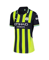 Puma Women's Erling Haaland Navy Manchester City 2024/25 Away Replica Player Jersey