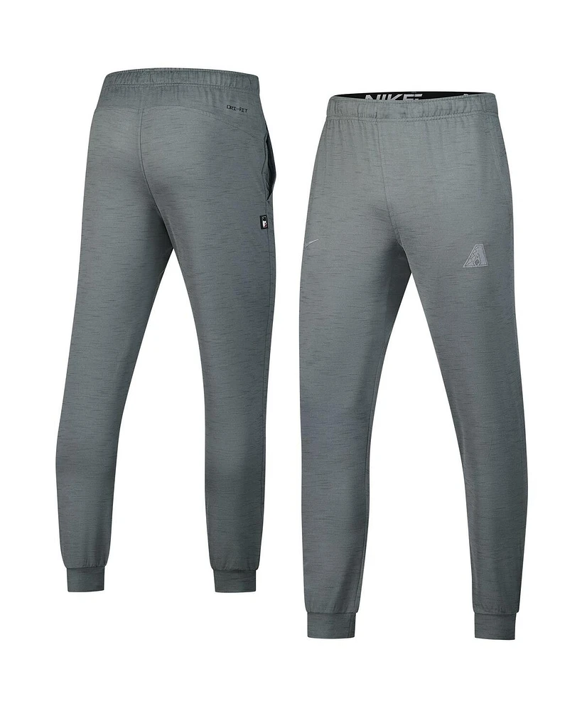 Nike Men's Heather Gray Arizona Diamondbacks Travel Performance Pants