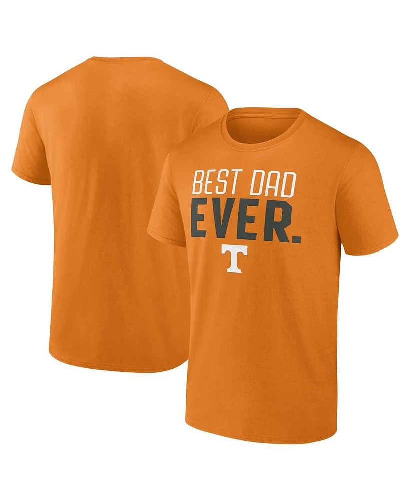 Fanatics Men's Tennessee Orange Volunteers Best Dad Ever T-Shirt