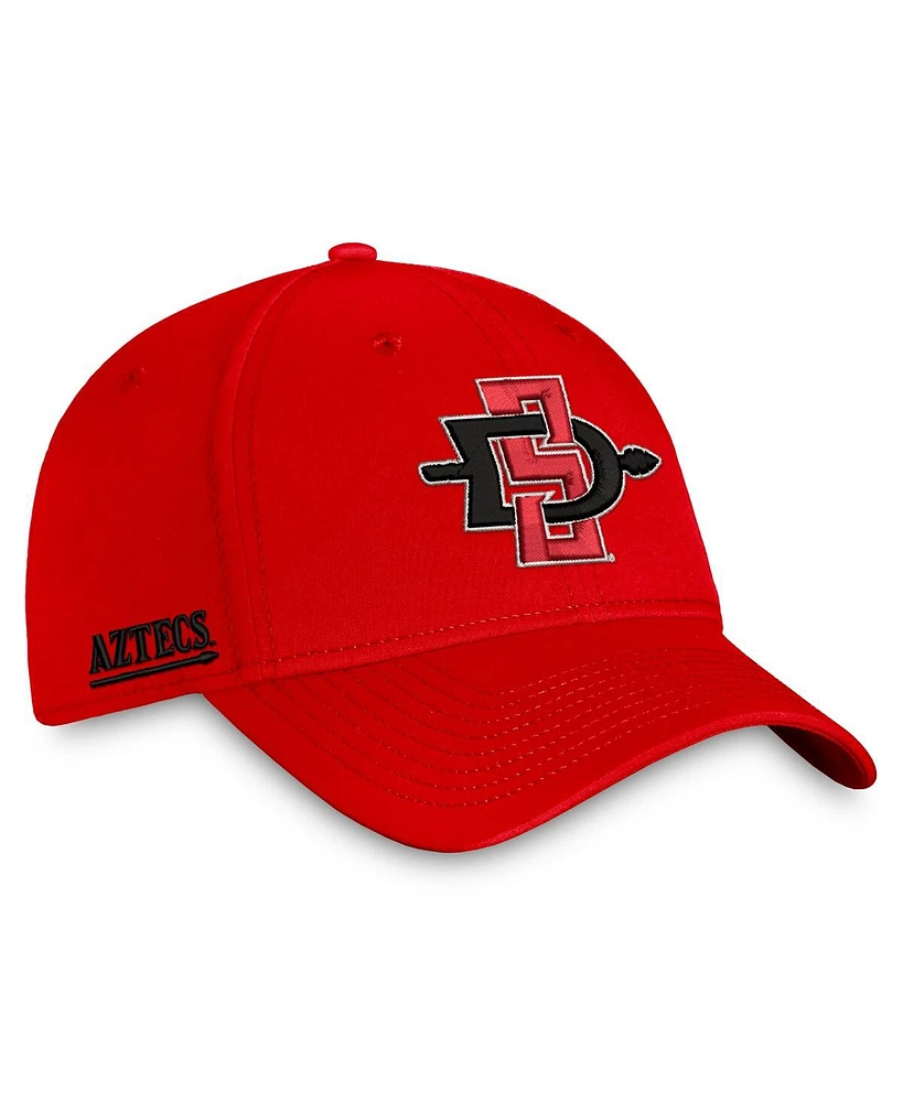 Top of the World Men's Red San Diego State Aztecs Reflex Flex Hat
