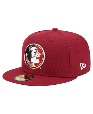 New Era Men's Garnet Florida State Seminoles Vault 59FIFTY Fitted Hat