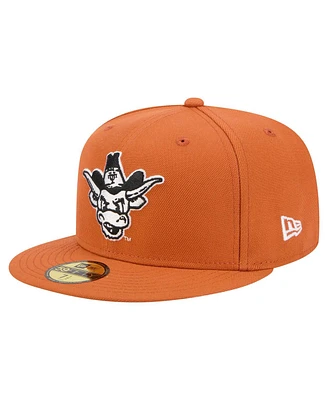 New Era Men's Texas Orange Longhorns Vault 59FIFTY Fitted Hat
