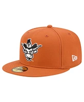 New Era Men's Texas Orange Longhorns Vault 59FIFTY Fitted Hat