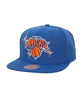 Mitchell & Ness Men's Blue New York Knicks Starlight Snapback Hat