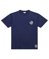 Mitchell & Ness Men's Navy Michigan Wolverines Big Tall Fade Away Premium T-Shirt