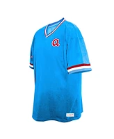 Mitchell & Ness Men's Royal Atlanta Braves Big Tall V-Neck T-Shirt
