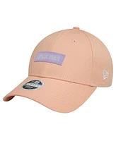 New Era Women's Pink As Roma Wordmark 9FORTY Adjustable Hat